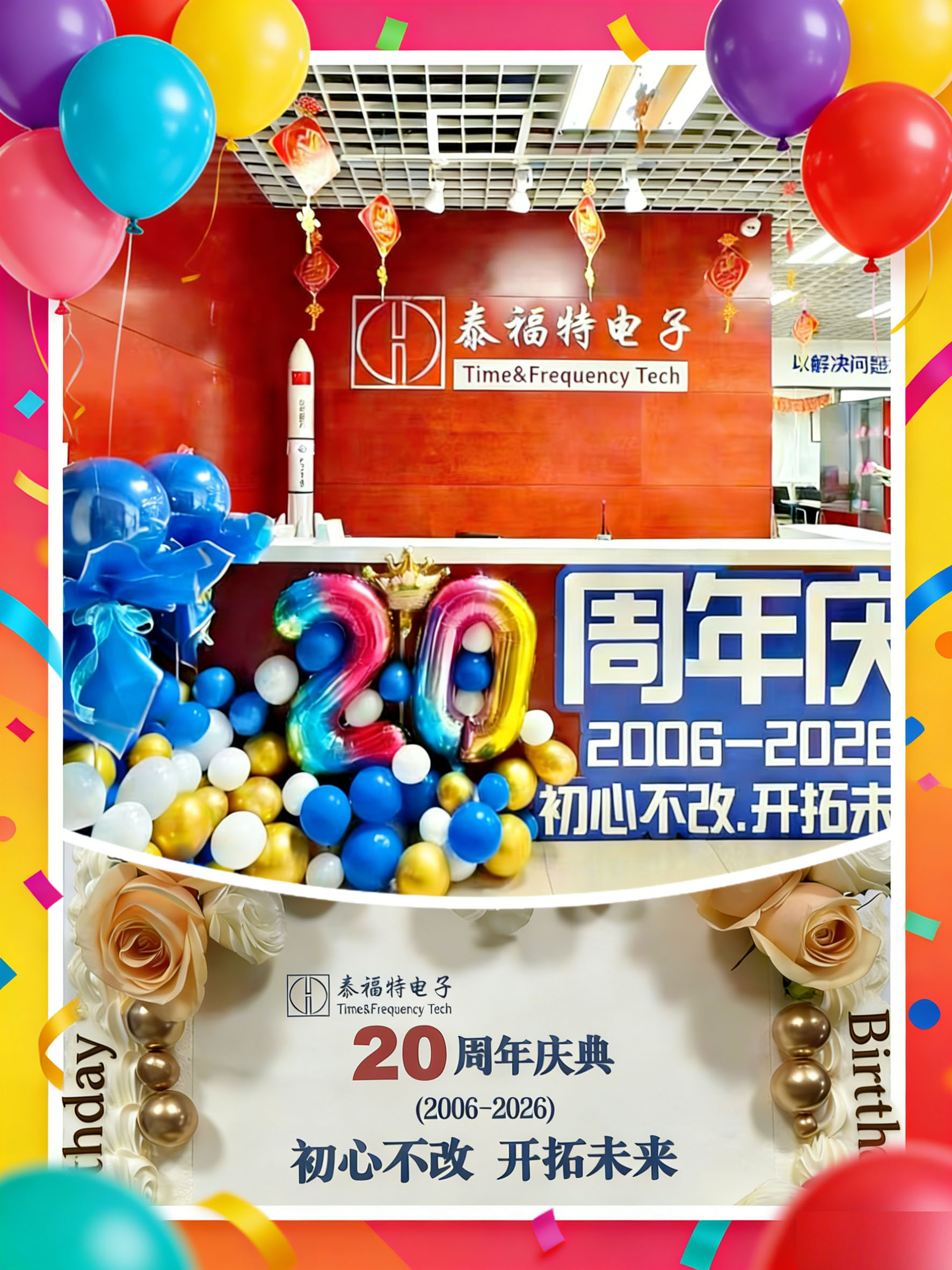 初心不改，開拓未來！我們20歲了！